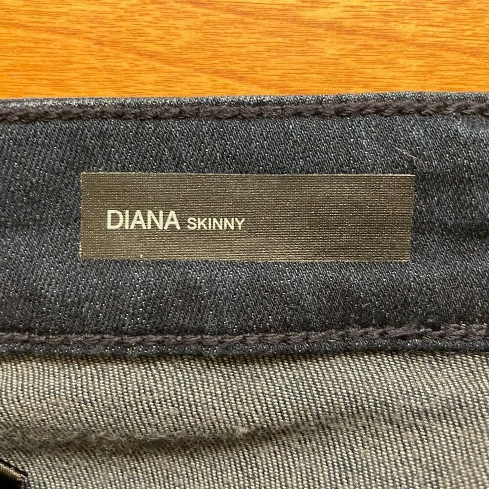 Kut From The Kloth Diana Skinny Jeans Dark Wash HEMMED - Picture 5 of 9